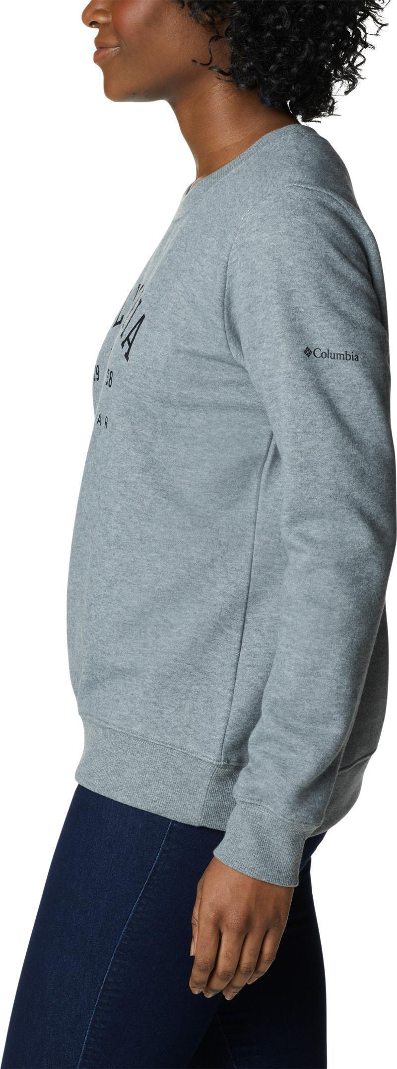 Hart Mountain II Graphic Crew - Womens - Columbia Grey Heather / CSC Arch Range 4