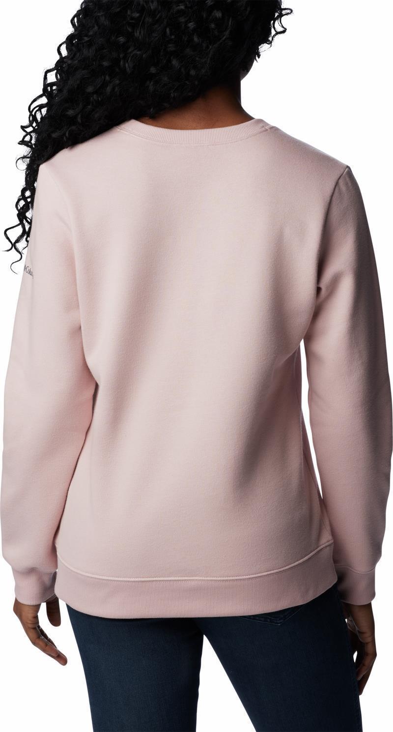 Hart Mountain II Graphic Crew - Womens - Dusty Pink / Peekabear Logo 2