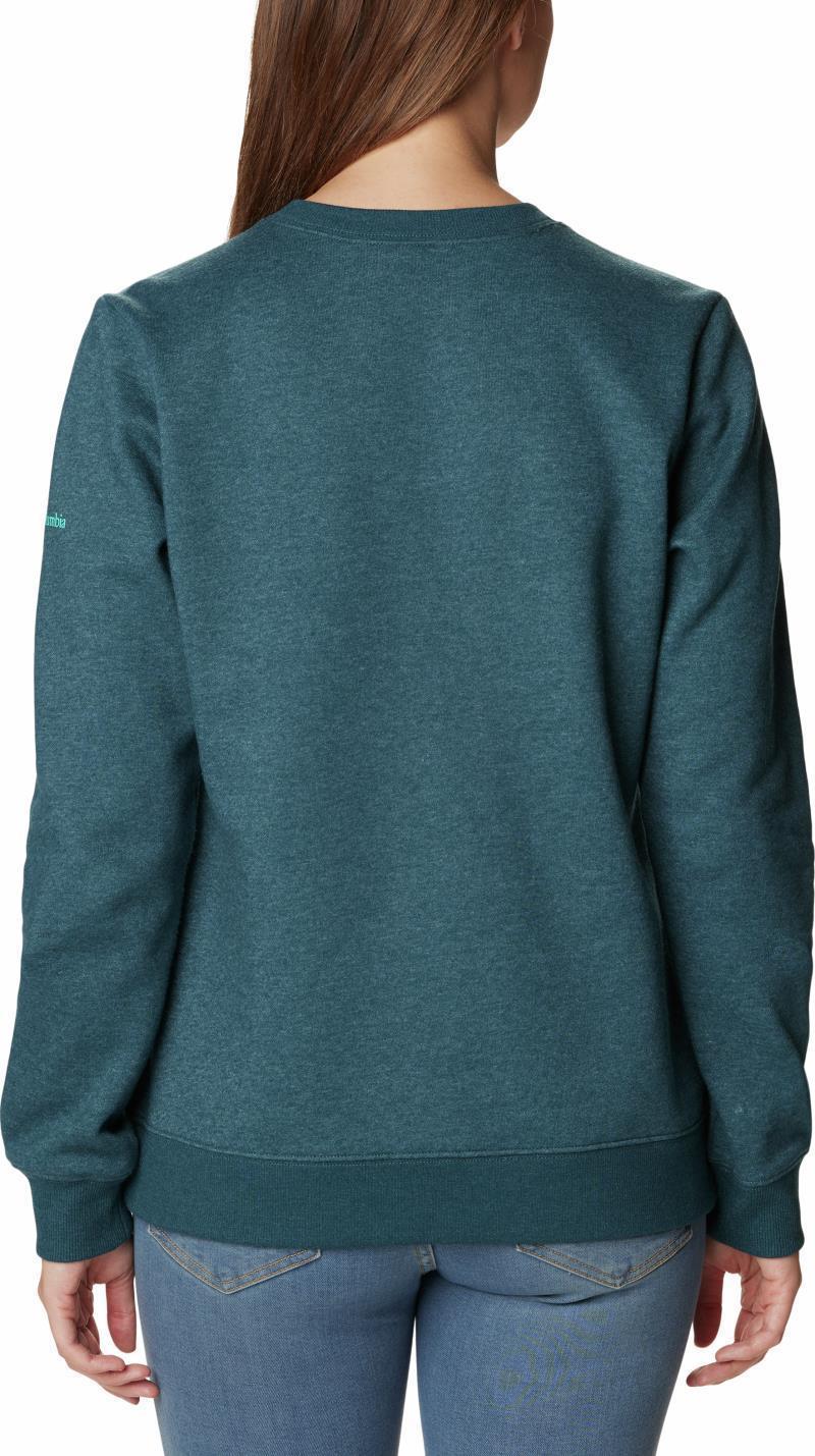 Hart Mountain II Graphic Crew - Womens - Night Wave Heather / Peekabear 2