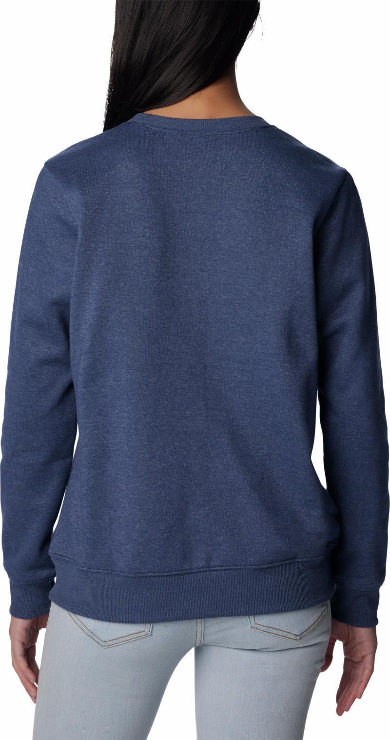 Hart Mountain II Graphic Crew - Womens - Nocturnal Heather / Bearly Plaid 2