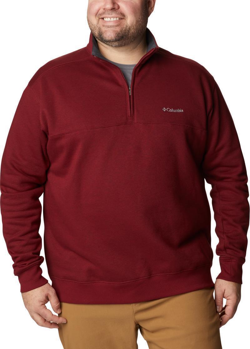 Hart Mountain II Half Zip - Big - Mens - Red Jasper 1