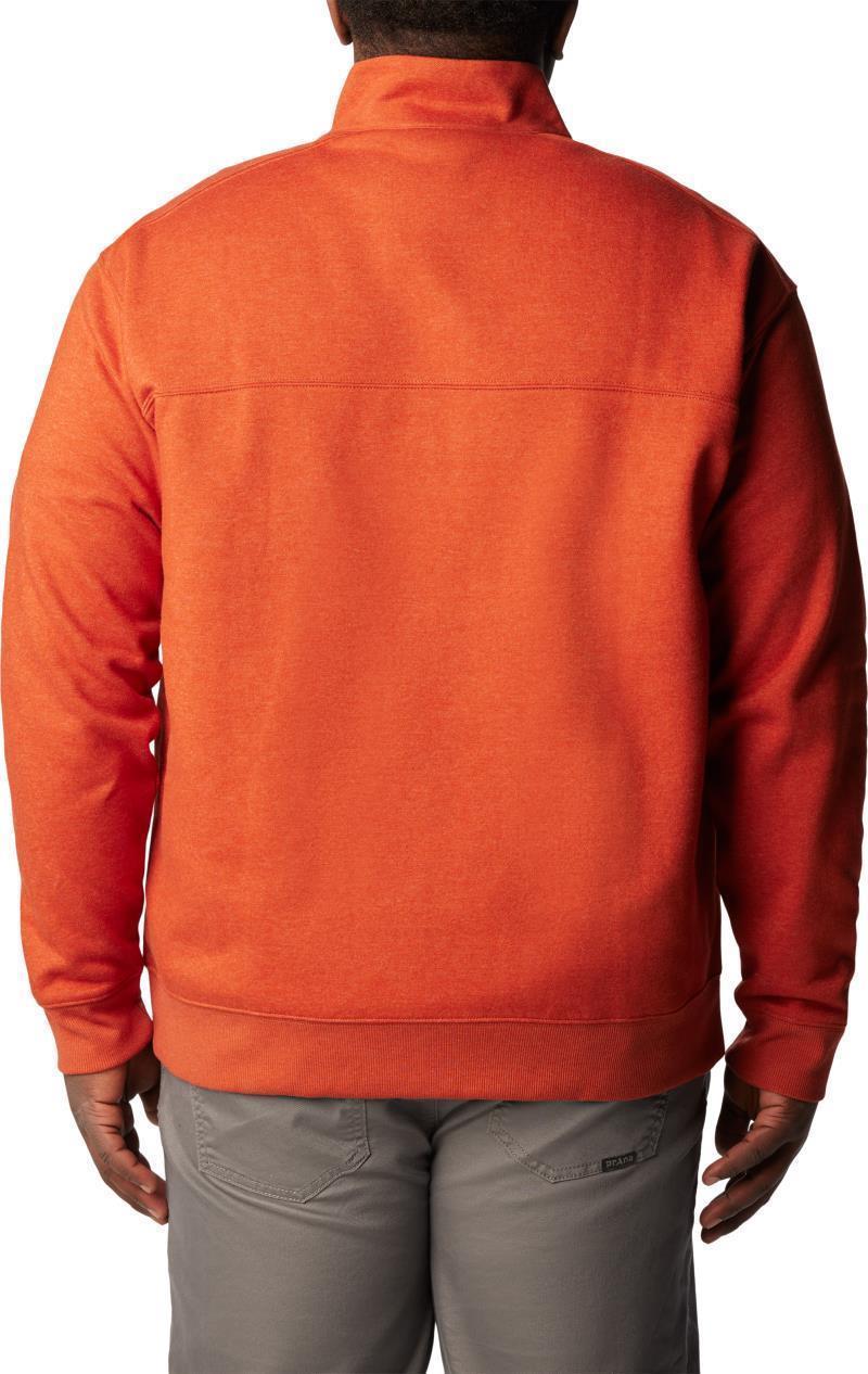 Hart Mountain II Half Zip - Big - Mens - Warp Red Heather 2