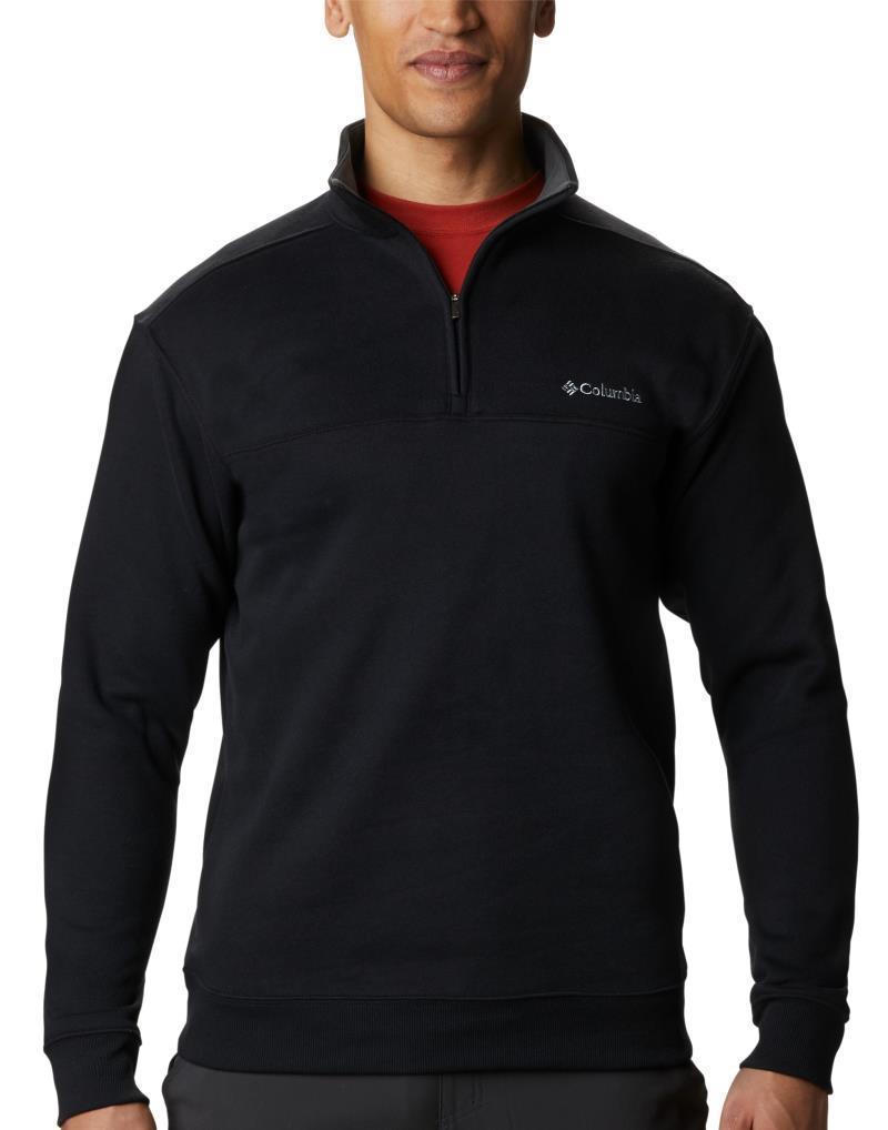 Hart Mountain II Half Zip - Mens - Black 2