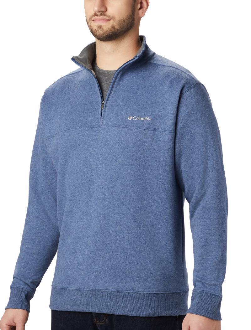 Hart Mountain II Half Zip - Mens - Carbon Heather 1
