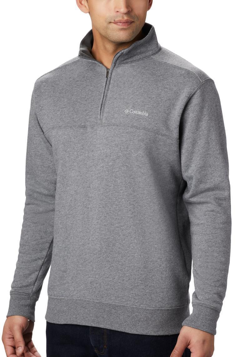 Hart Mountain II Half Zip - Mens - Charcoal Heather 1
