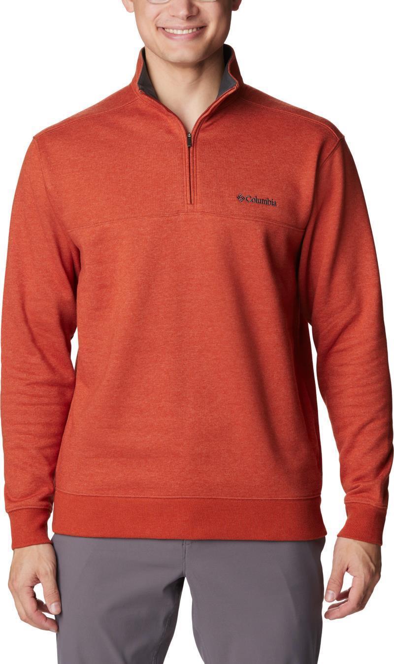 Hart Mountain II Half Zip - Mens - Warp Red Heather 1