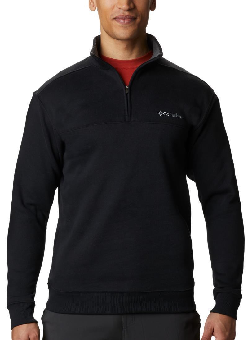 Hart Mountain II Half Zip - Tall - Mens - Black 1