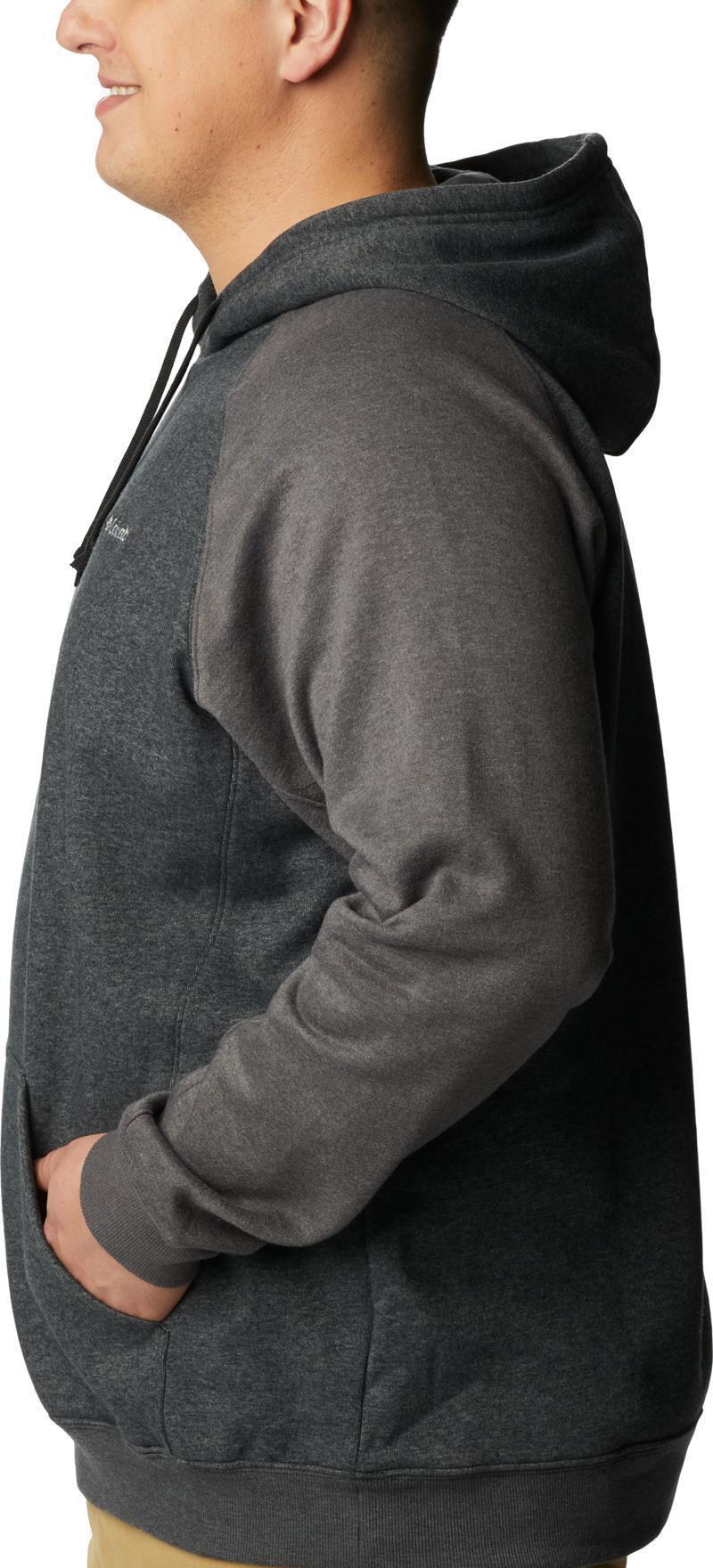 Hart Mountain II Hoodie - Big - Mens - black heather / shark heather 1