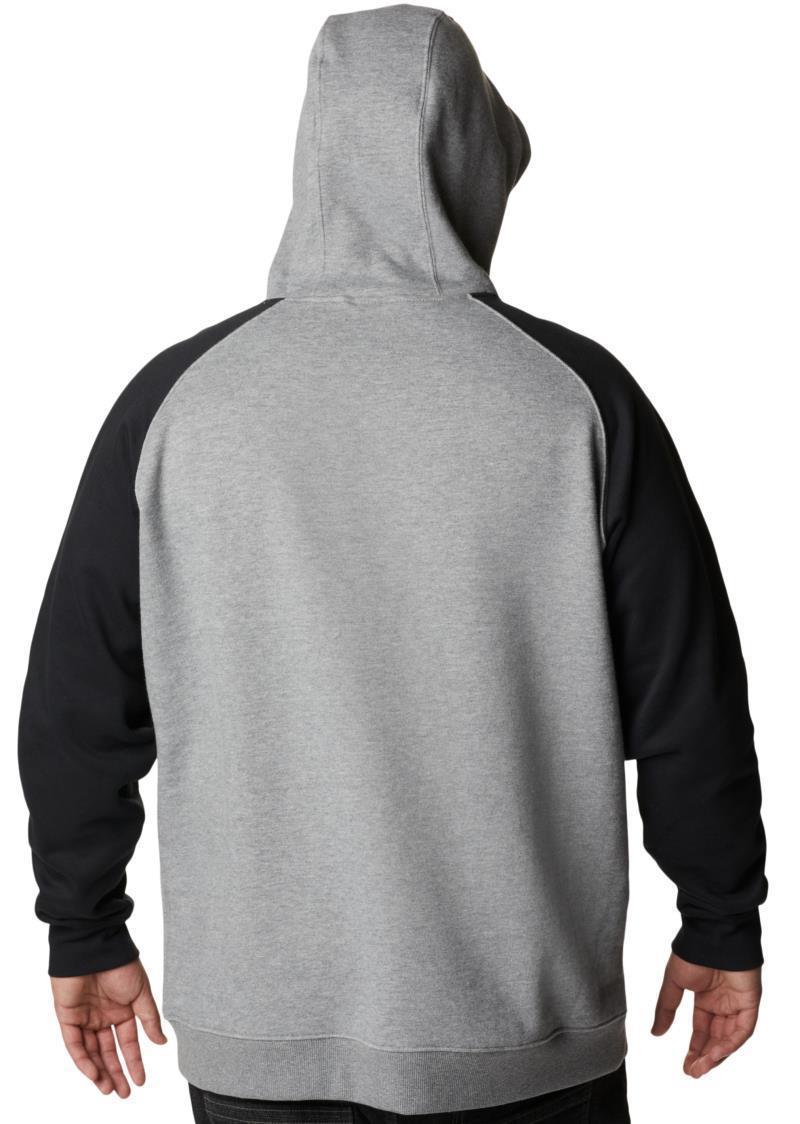 Hart Mountain II Hoodie - Big - Mens - charcoal heather / black 1