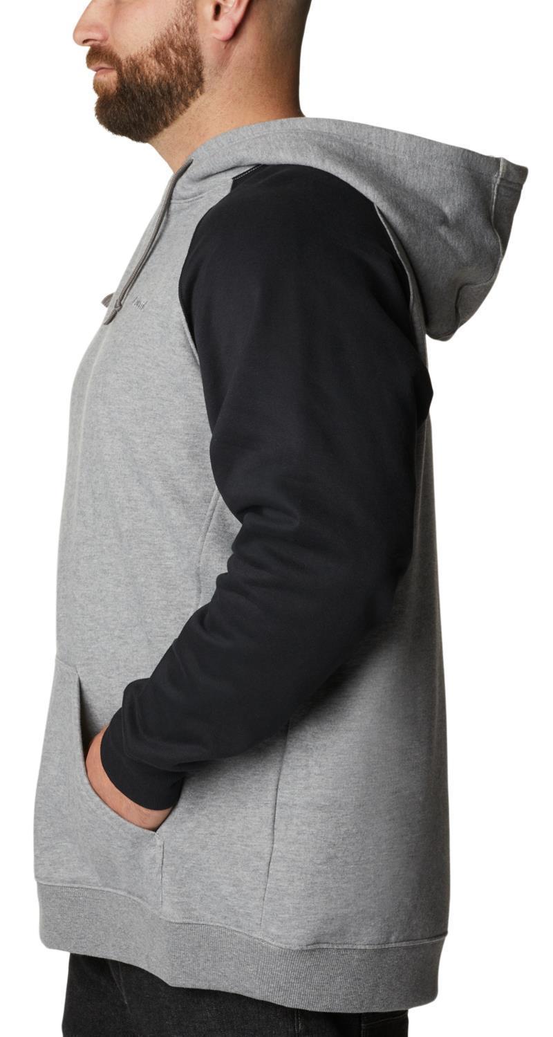 Hart Mountain II Hoodie - Big - Mens - charcoal heather / black 1