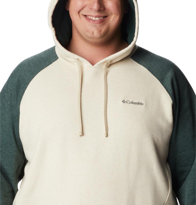 Hart Mountain II Hoodie - Big - Mens - oatmeal heather / spruce heather 1