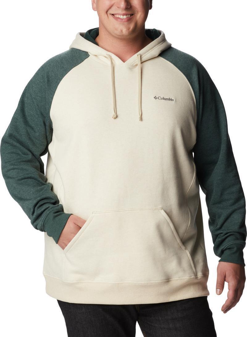 Hart Mountain II Hoodie - Big - Mens - oatmeal heather / spruce heather 1