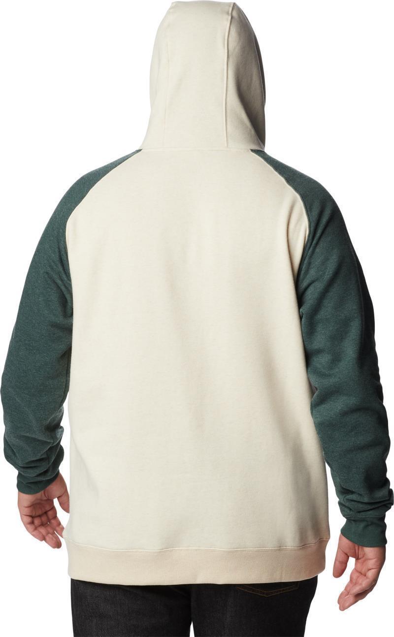 Hart Mountain II Hoodie - Big - Mens - oatmeal heather / spruce heather 1