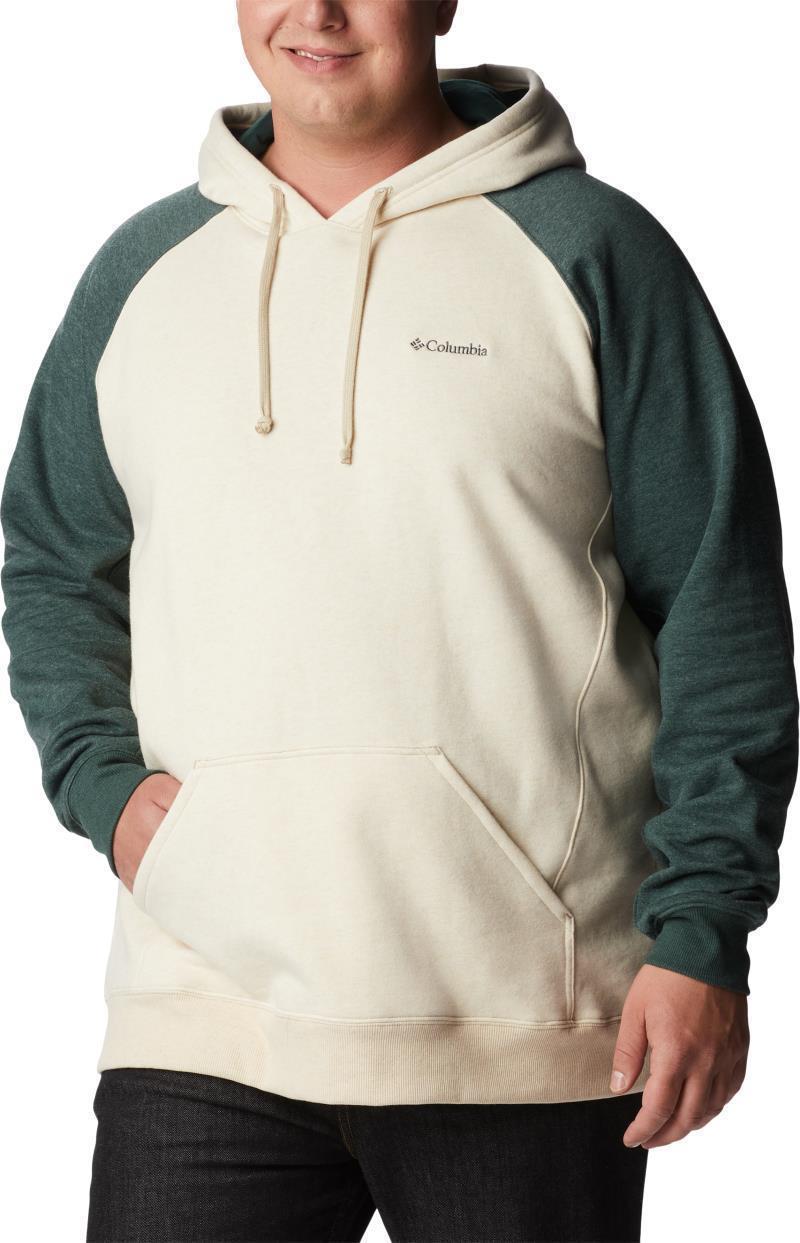 Hart Mountain II Hoodie - Big - Mens - oatmeal heather / spruce heather 1