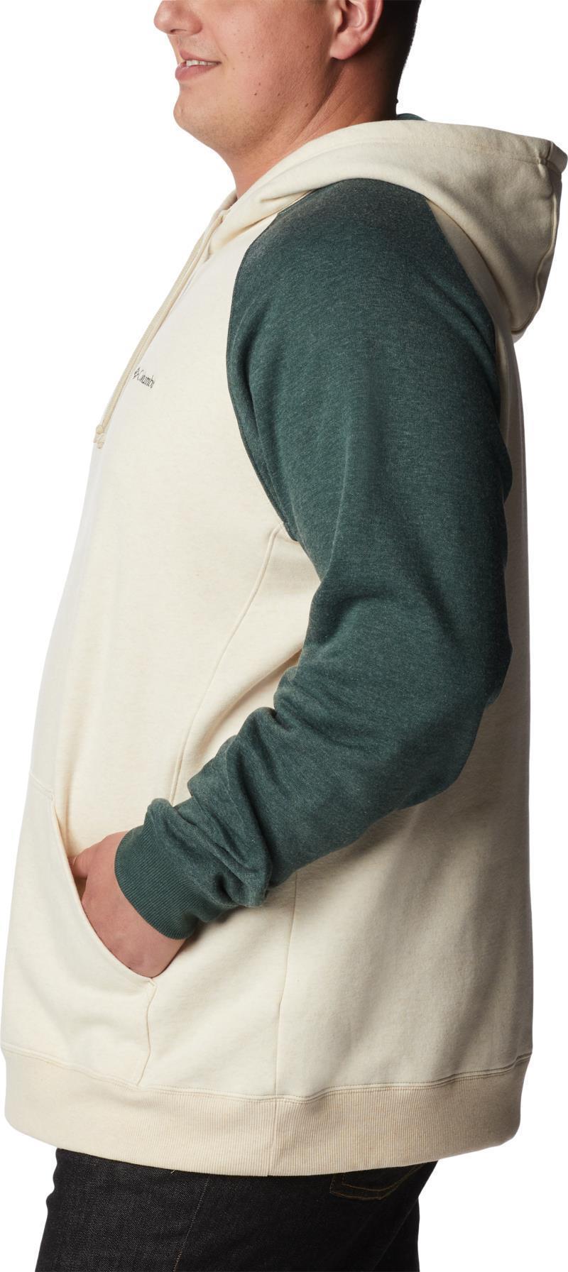 Hart Mountain II Hoodie - Big - Mens - oatmeal heather / spruce heather 1