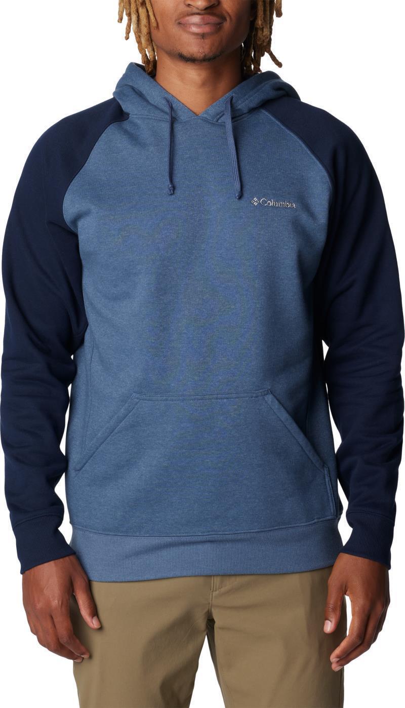 Hart Mountain II Hoodie - Mens - Dark Mountain Heather / Collegiate Navy 1