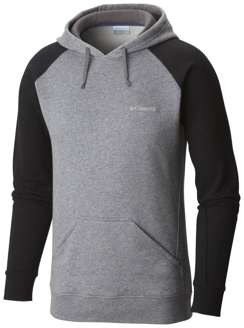 Hart Mountain II Hoodie - Tall - Mens - Charcoal Heather / Black 1