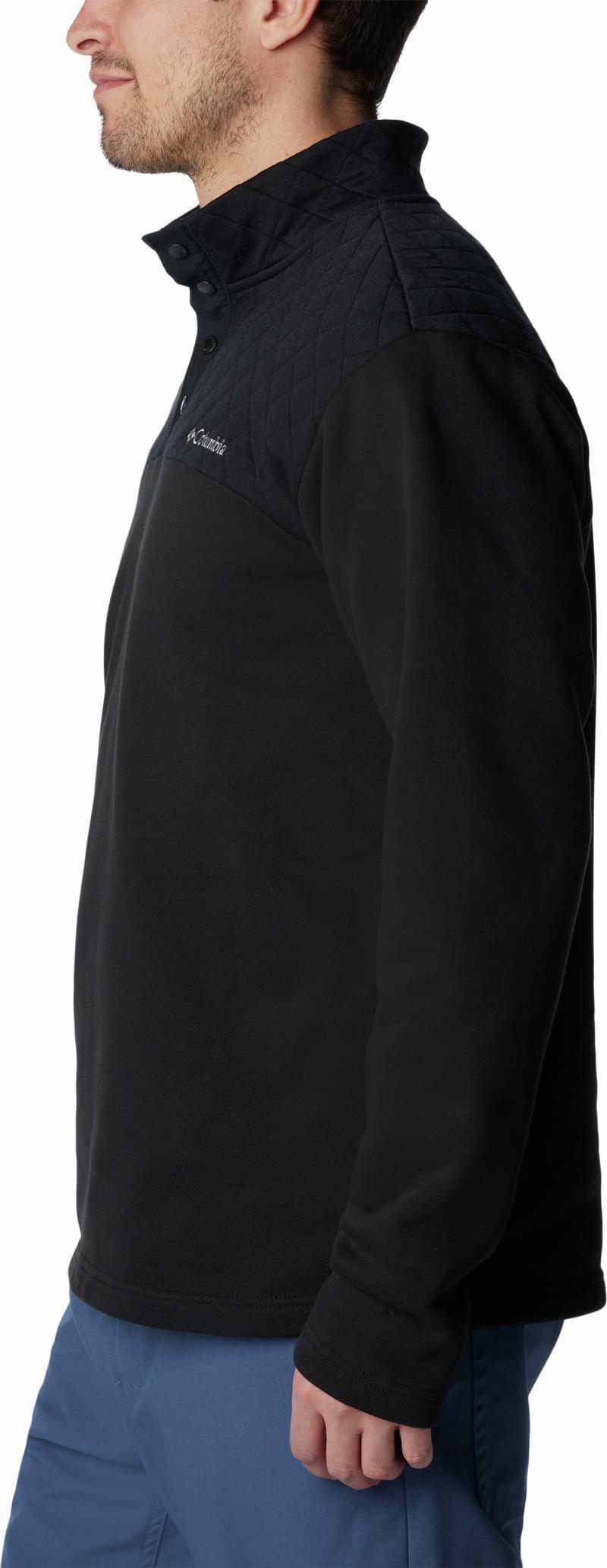 Hart Mountain Quilted Half Snap PO - Mens - Black 5