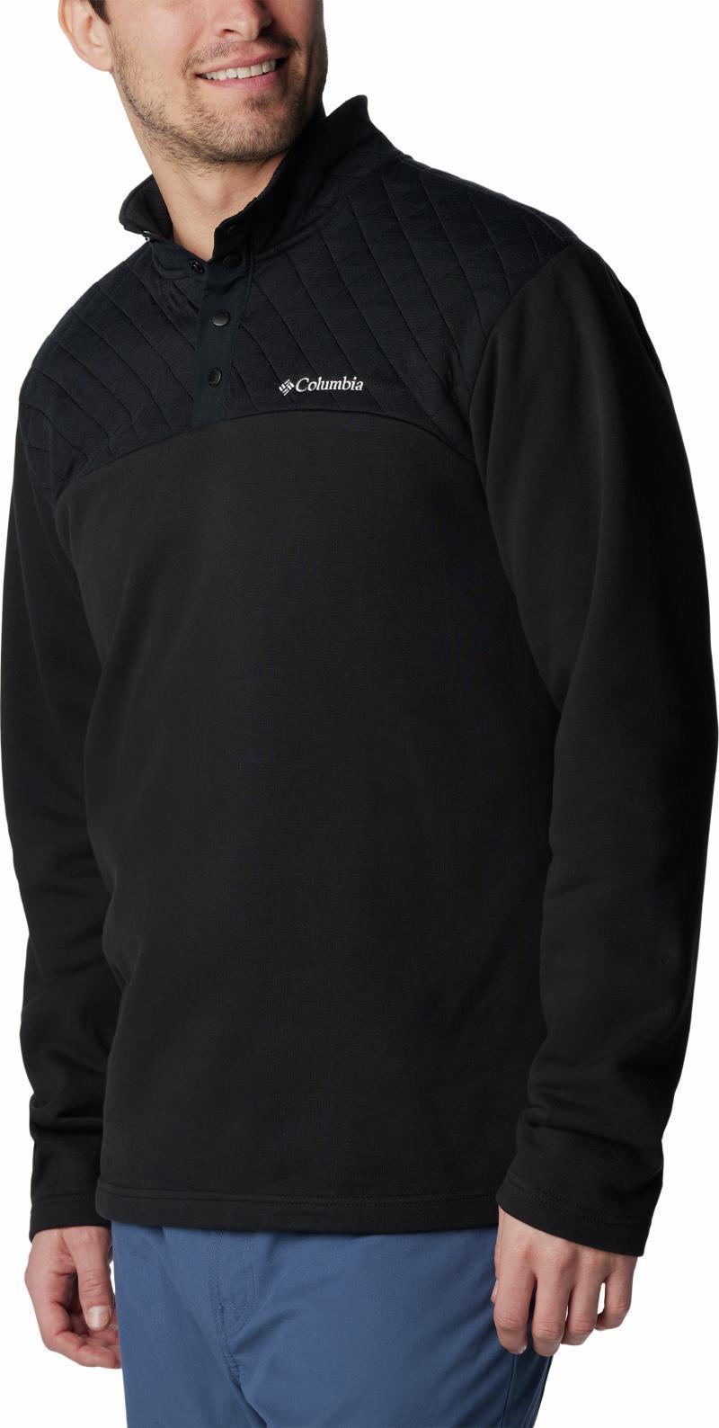 Hart Mountain Quilted Half Snap PO - Mens - Black 3