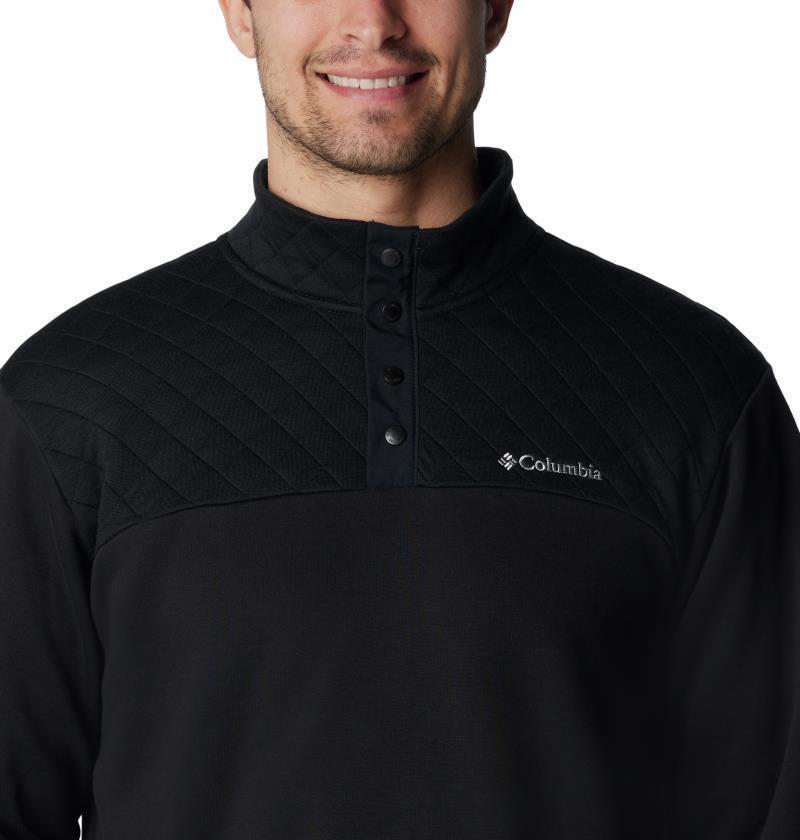 Hart Mountain Quilted Half Snap PO - Mens - Black 4