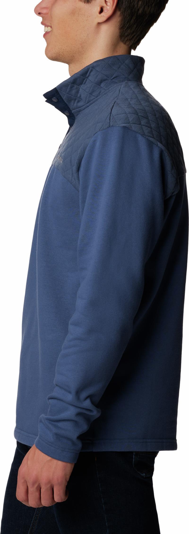 Hart Mountain Quilted Half Snap PO - Mens - Dark Mountain 4