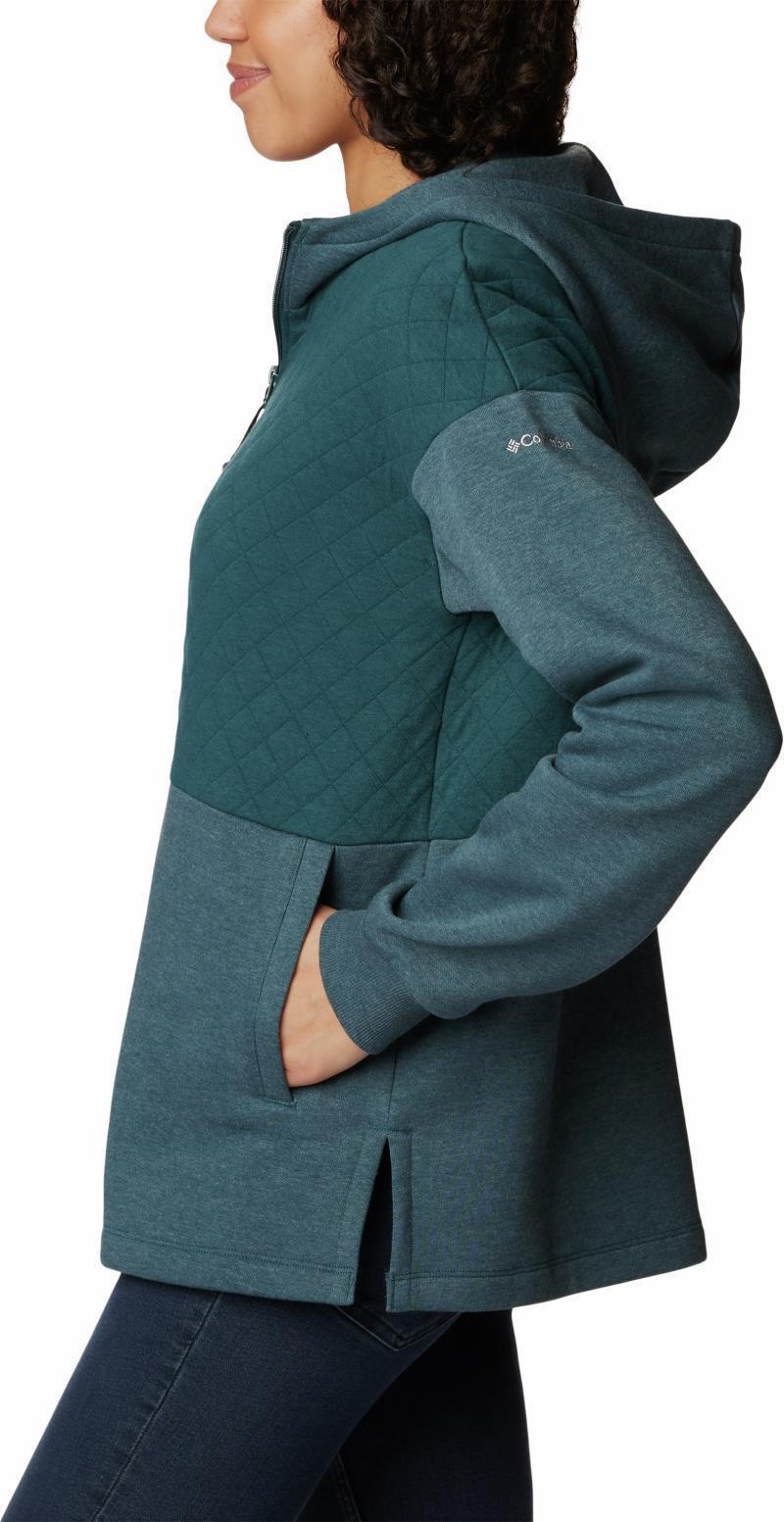 Hart Mountain Quilted Hooded Full Zip - Womens - Night Wave Heather 5