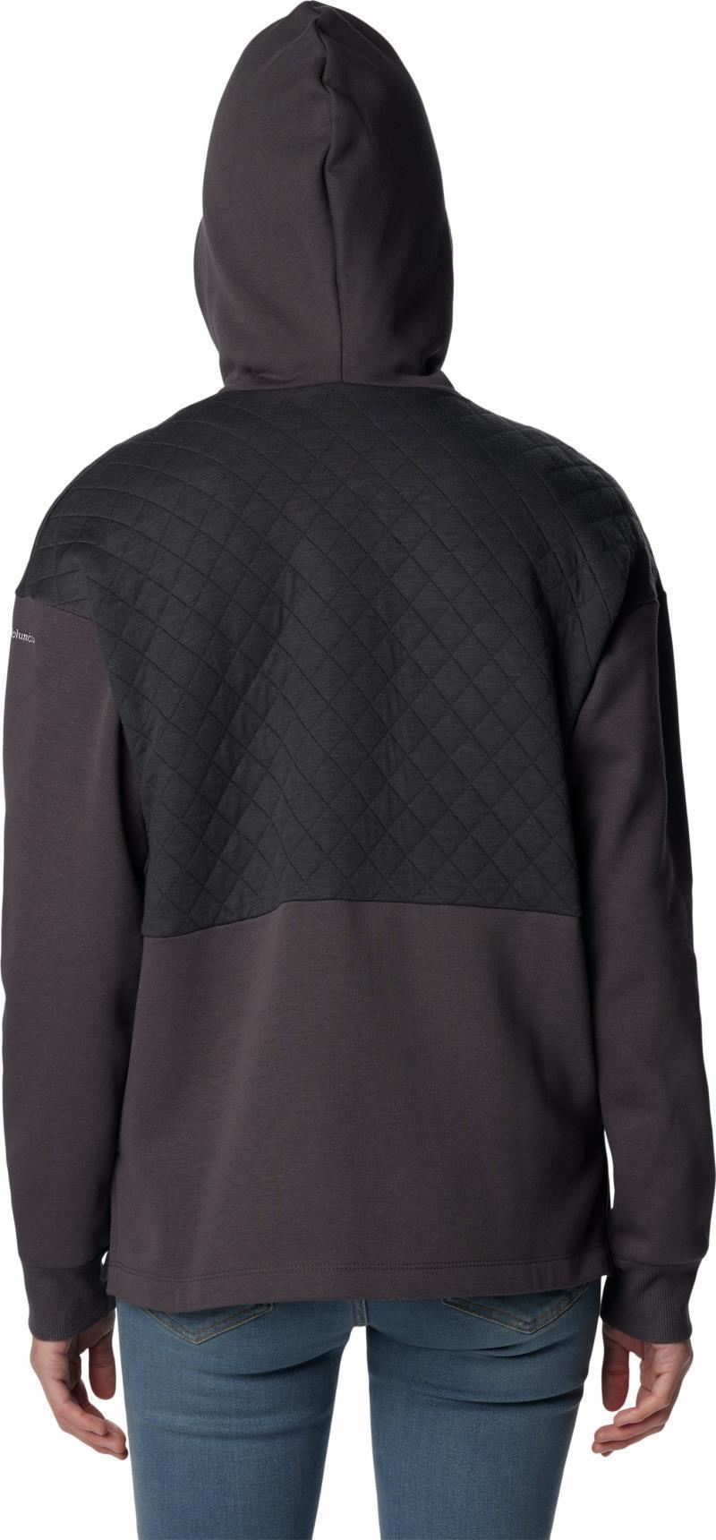 Hart Mountain Quilted Hooded Full Zip - Womens - Shark 2