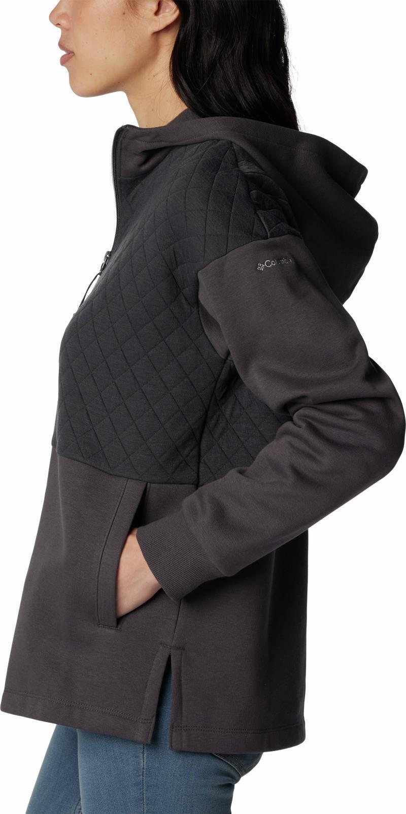 Hart Mountain Quilted Hooded Full Zip - Womens - Shark 5