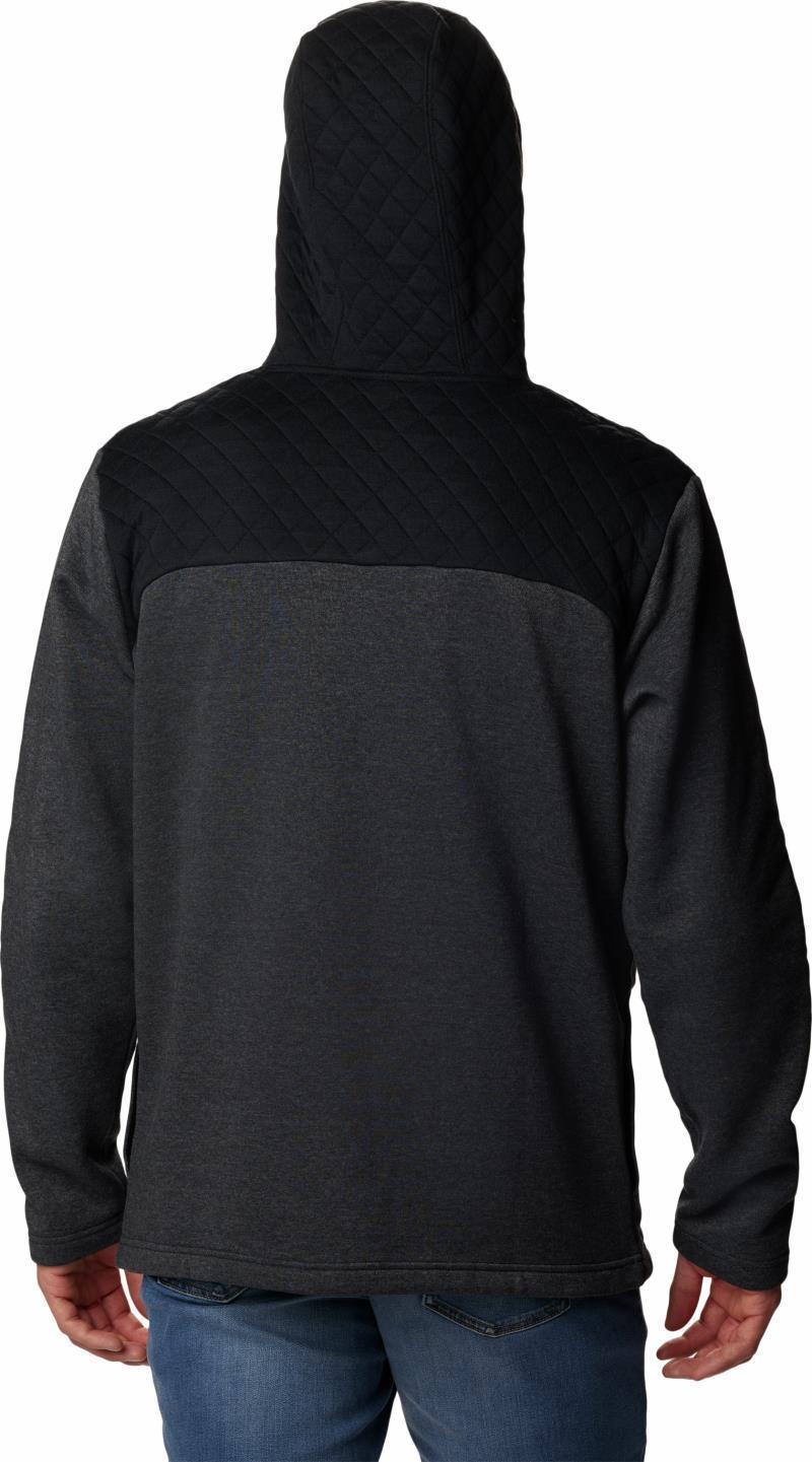 Hart Mountain Quilted Hoodie - Mens - Black Heather 2