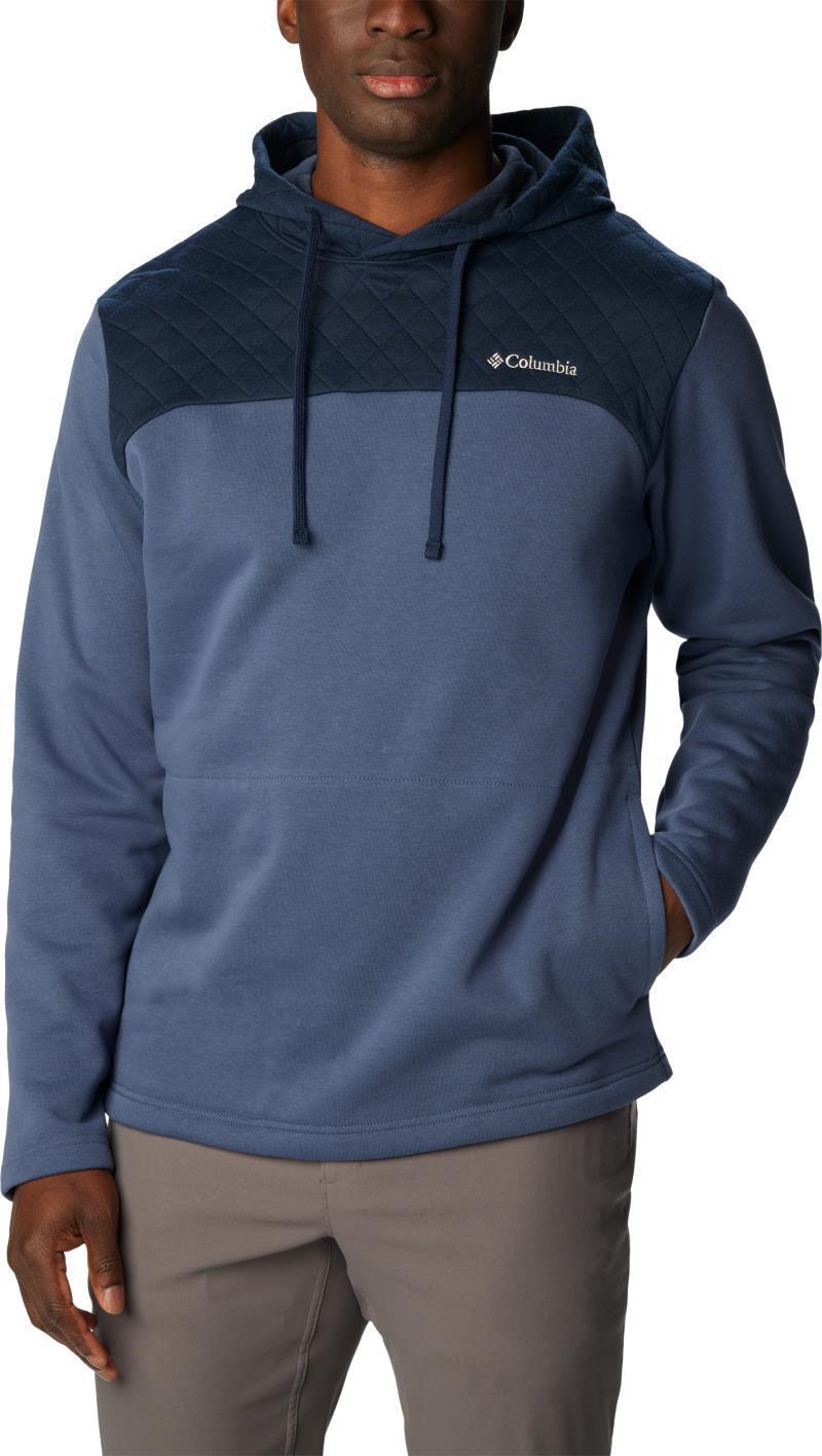 Hart Mountain Quilted Hoodie - Tall - Mens - Dark Mountain / Collegiate Navy 1