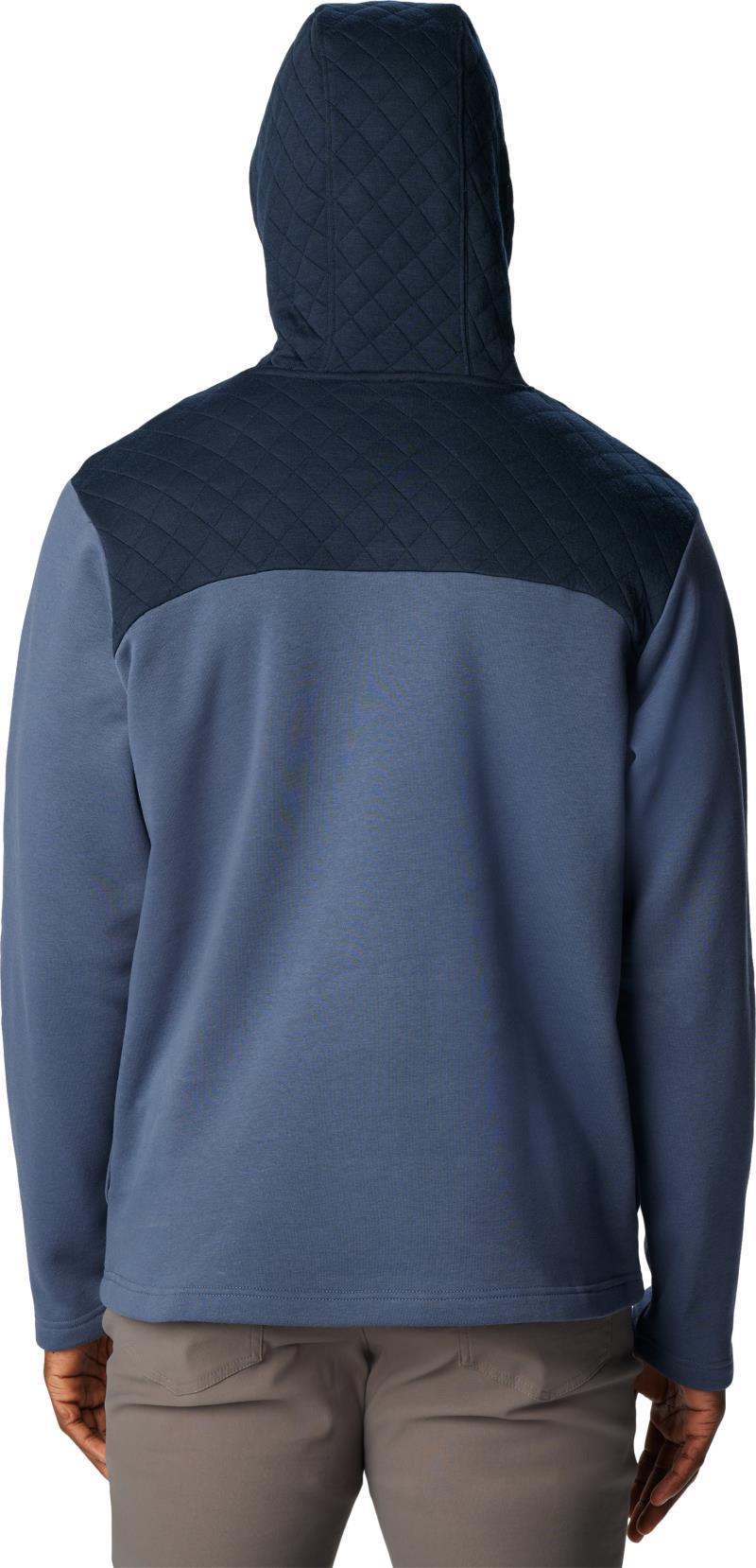 Hart Mountain Quilted Hoodie - Tall - Mens - Dark Mountain / Collegiate Navy 2