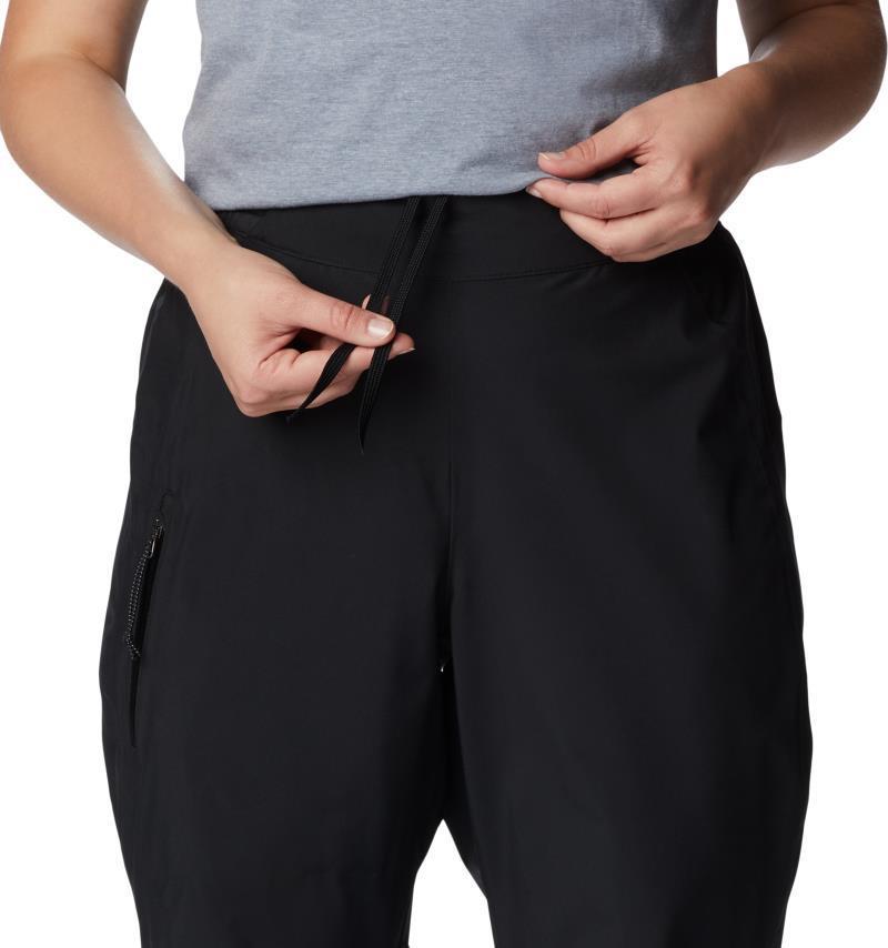 Hazy Trail Rain Pants, Long - Womens - Black 5