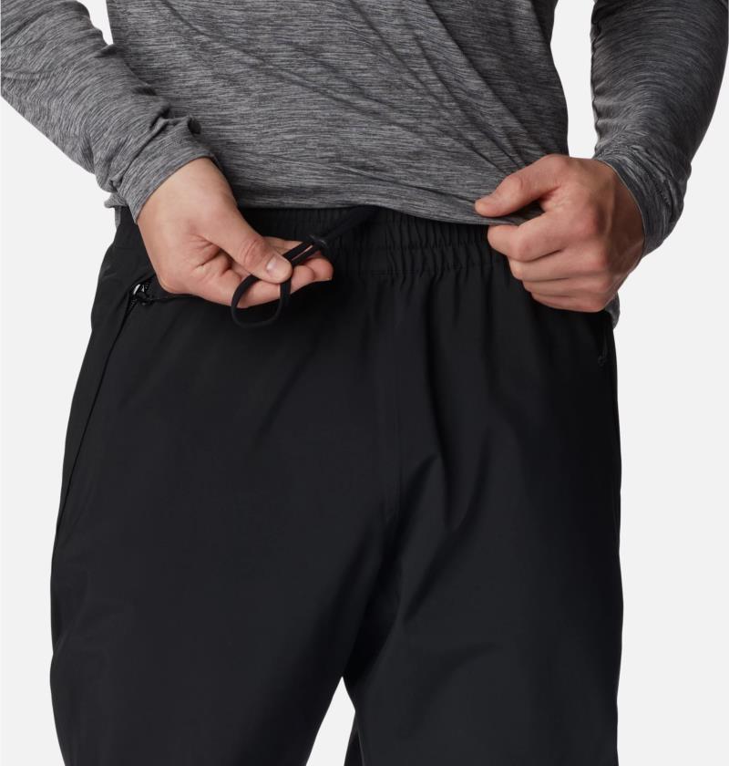 Hazy Trail Rain Pants, Reg - Mens - Black 3