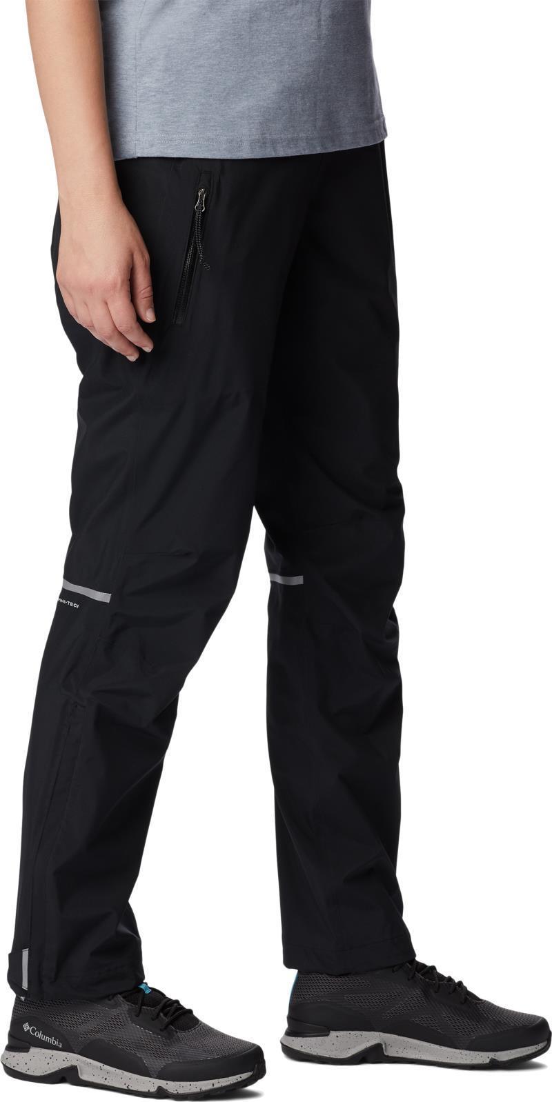 Hazy Trail Rain Pants, Reg - Womens - Black 4