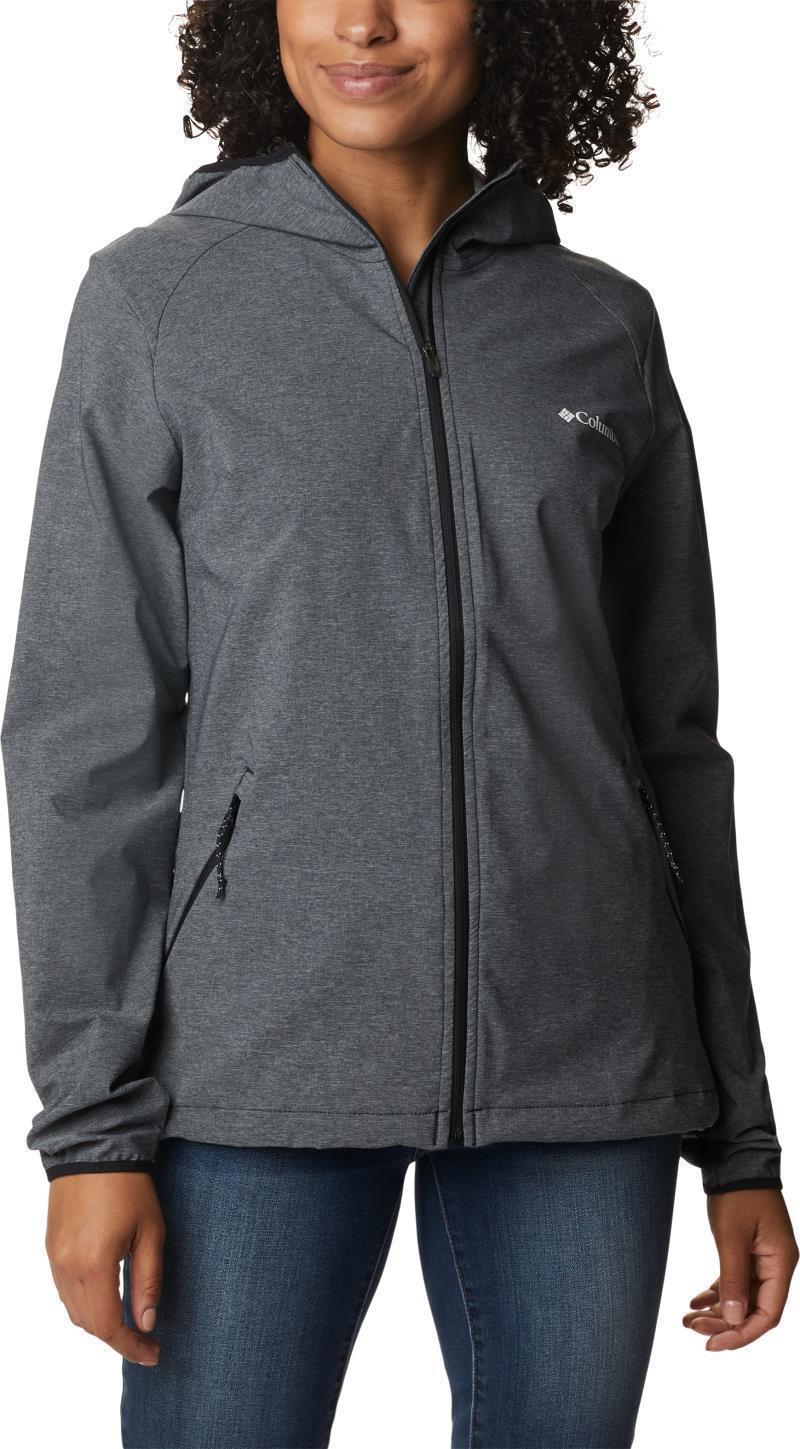 Heather Canyon Softshell Jacket - Womens - Black 1