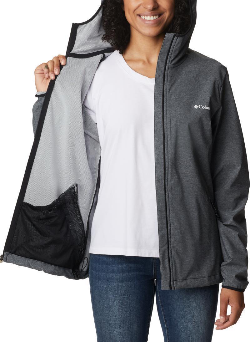 Heather Canyon Softshell Jacket - Womens - Black 4