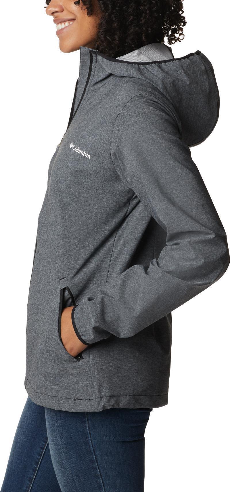 Heather Canyon Softshell Jacket - Womens - Black 5