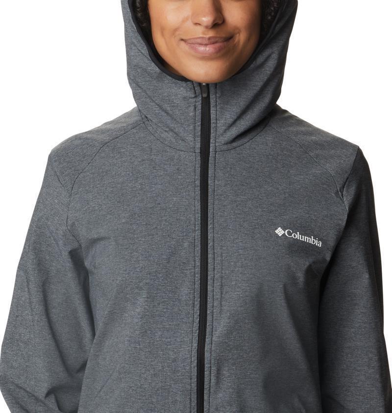 Heather Canyon Softshell Jacket - Womens - Black 6