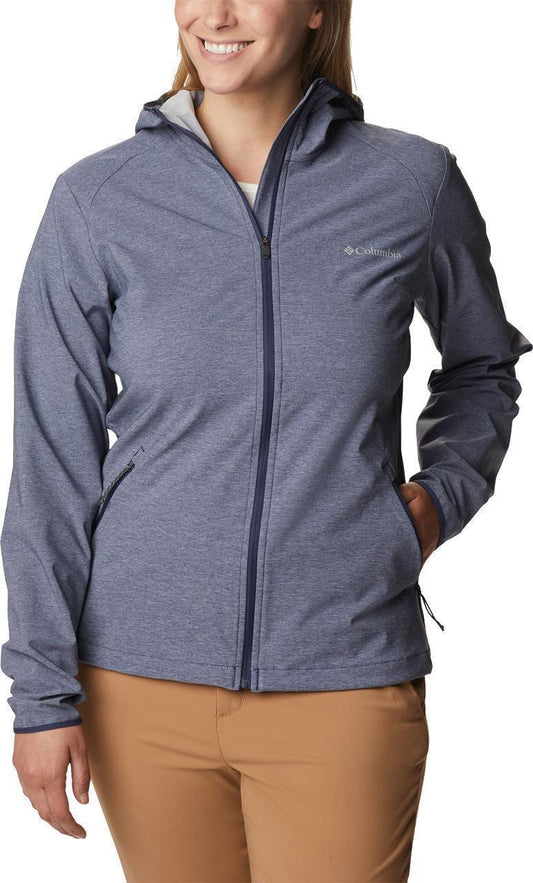 Heather Canyon Softshell Jacket - Womens - Nocturnal Heather 1