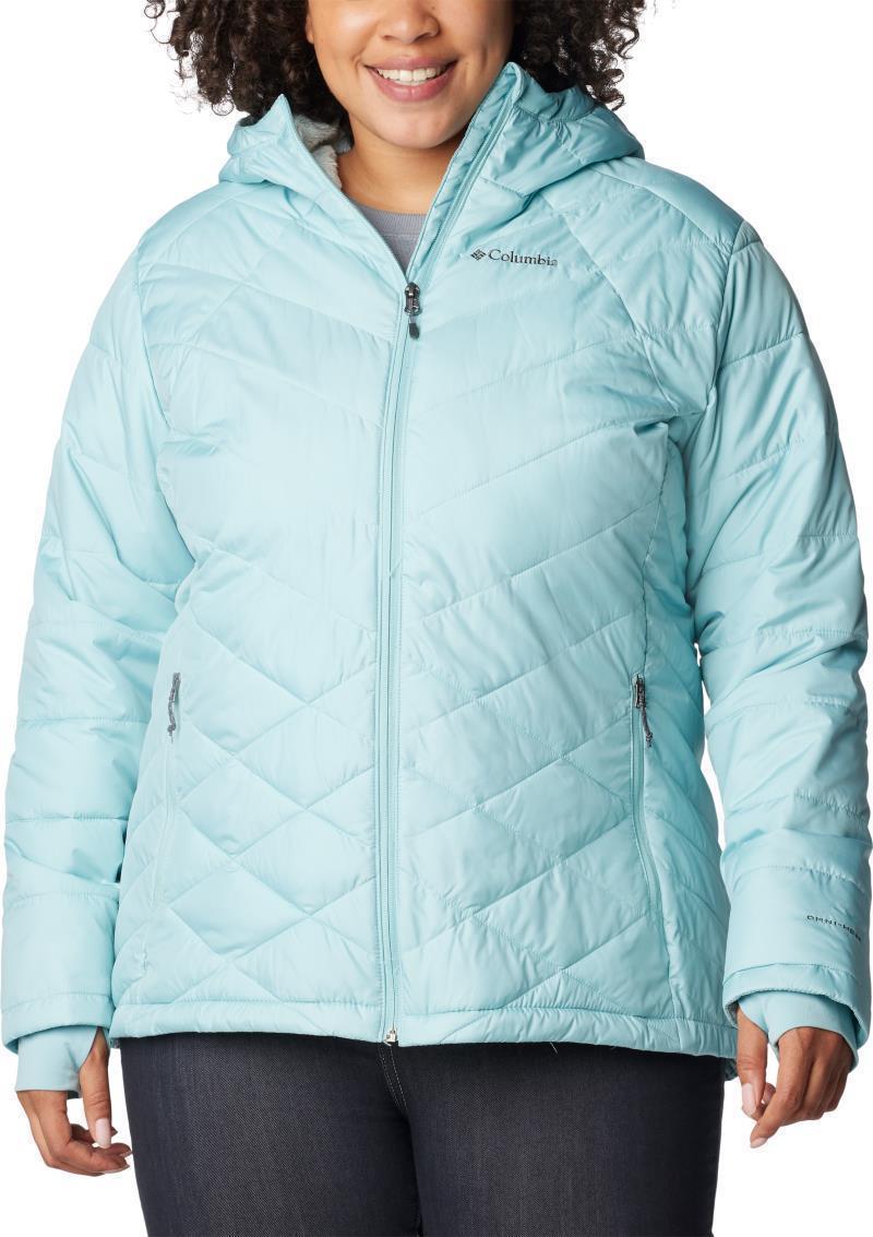 Heavenly Hooded Jacket - Plus - Womens - Aqua Haze 1