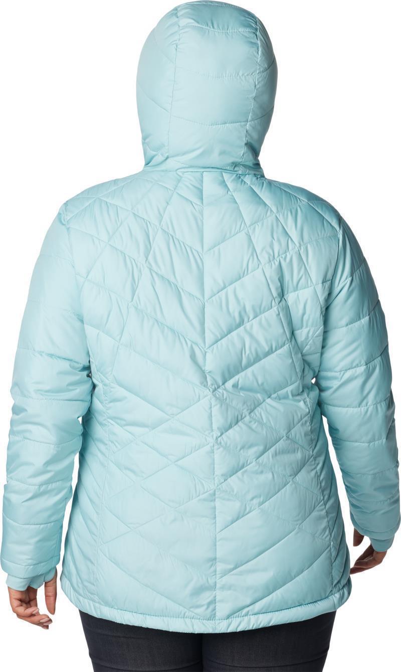 Heavenly Hooded Jacket - Plus - Womens - Aqua Haze 3