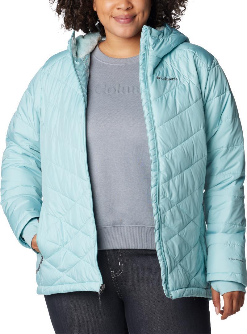 Heavenly Hooded Jacket - Plus - Womens - Aqua Haze 4