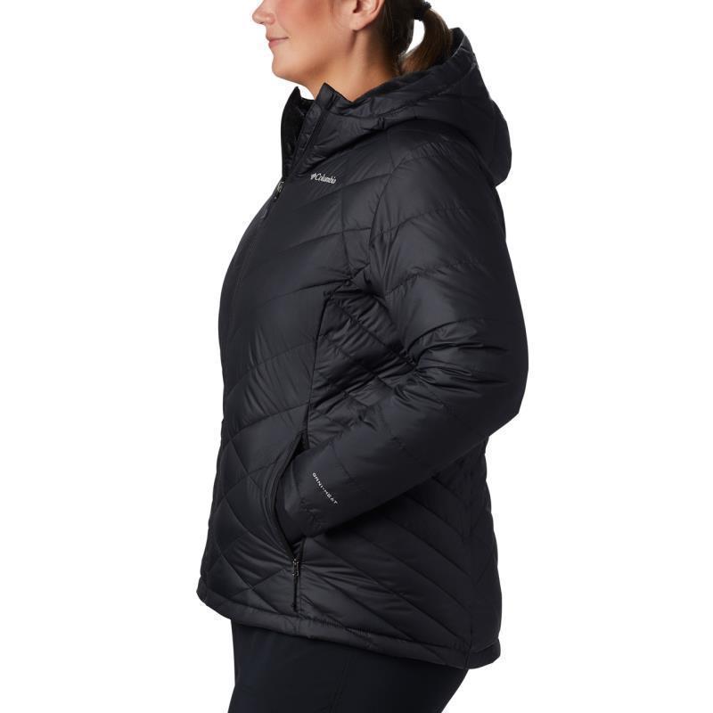 Heavenly Hooded Jacket - Plus - Womens - Black 2