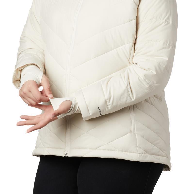 Heavenly Hooded Jacket - Plus - Womens - Chalk 5