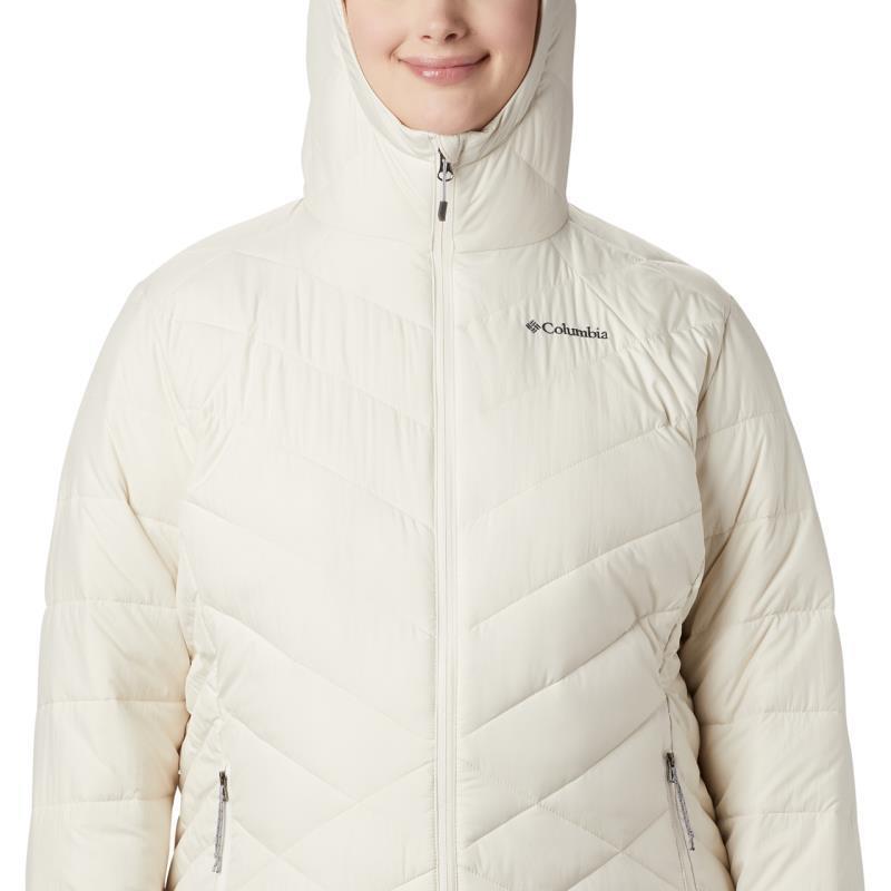 Heavenly Hooded Jacket - Plus - Womens - Chalk 4