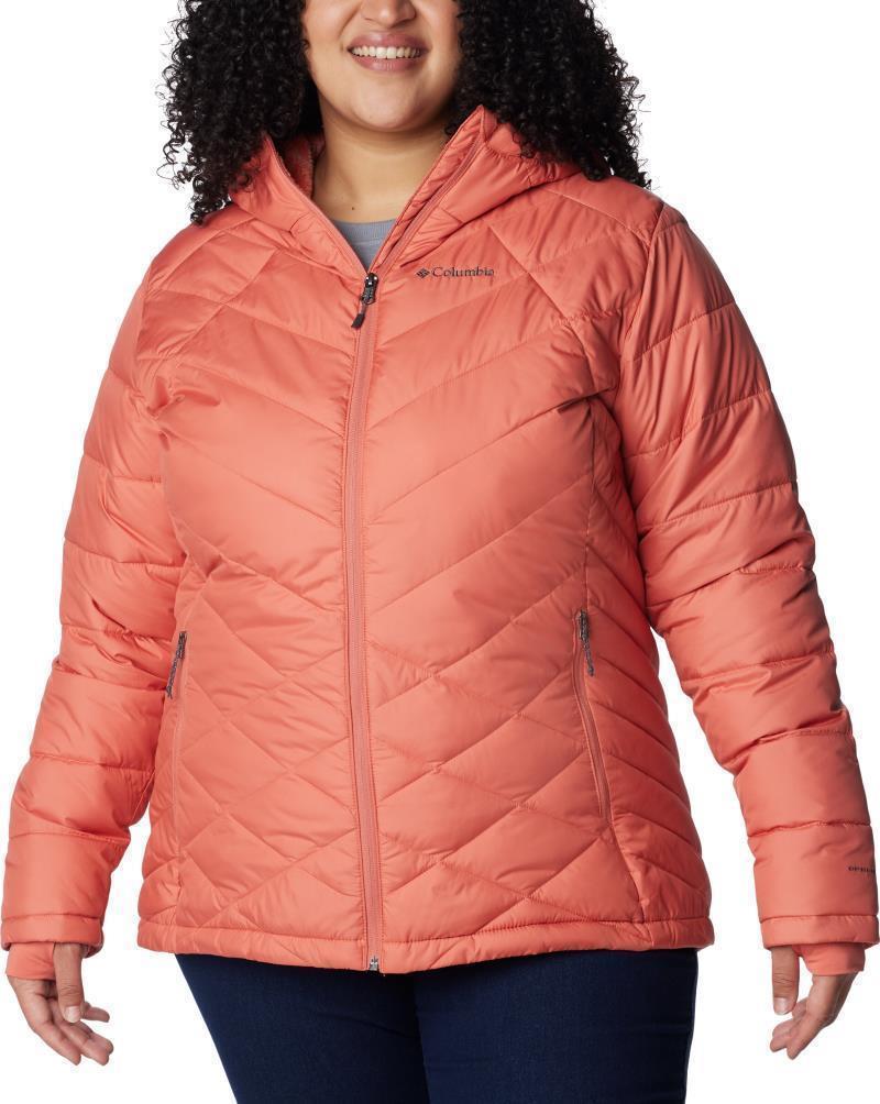 Heavenly Hooded Jacket - Plus - Womens - Faded Peach 1