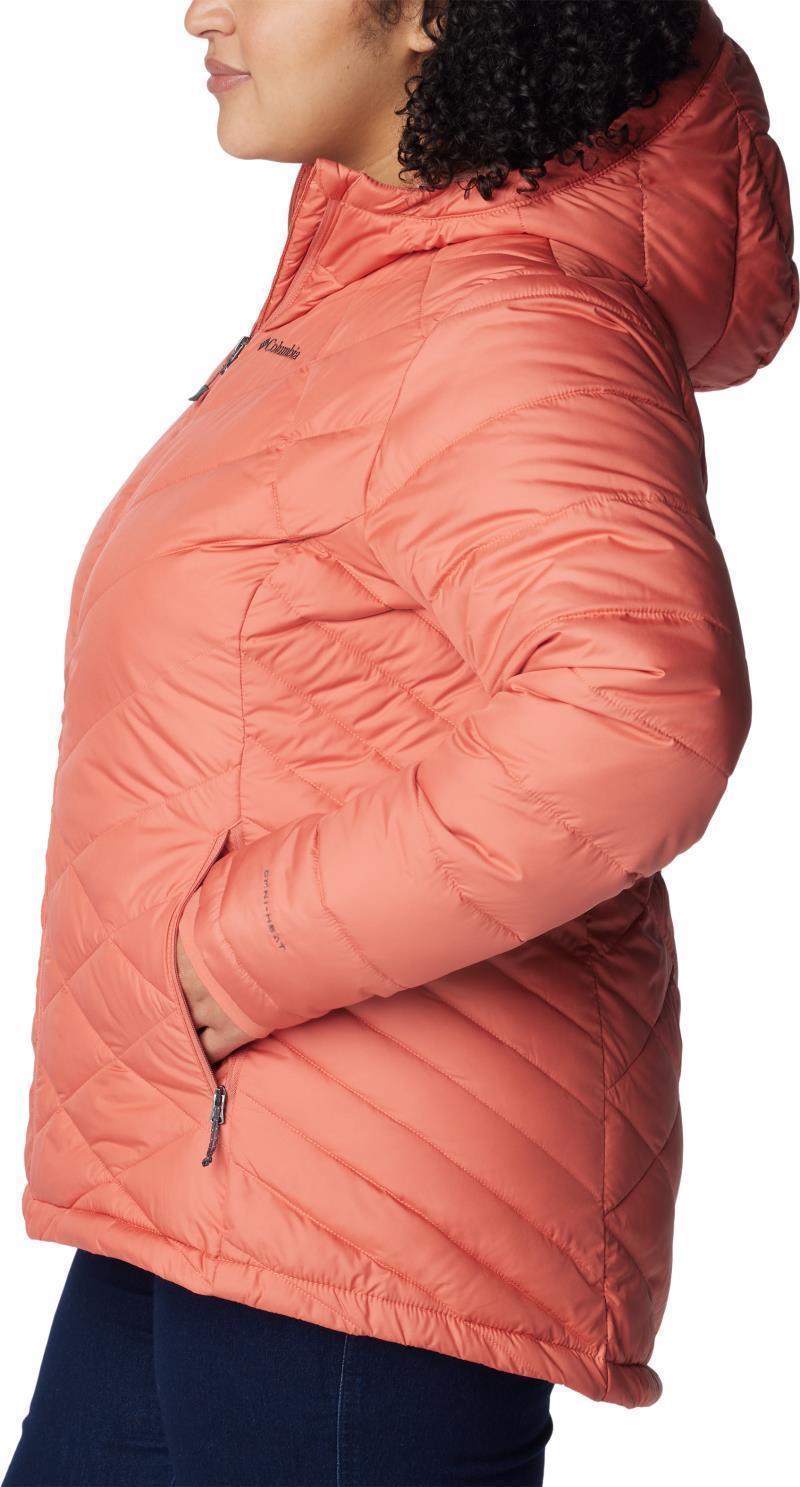 Heavenly Hooded Jacket - Plus - Womens - Faded Peach 2