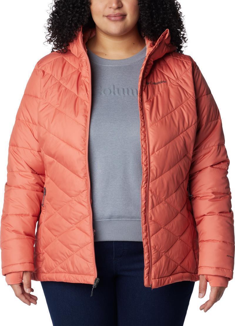 Heavenly Hooded Jacket - Plus - Womens - Faded Peach 4