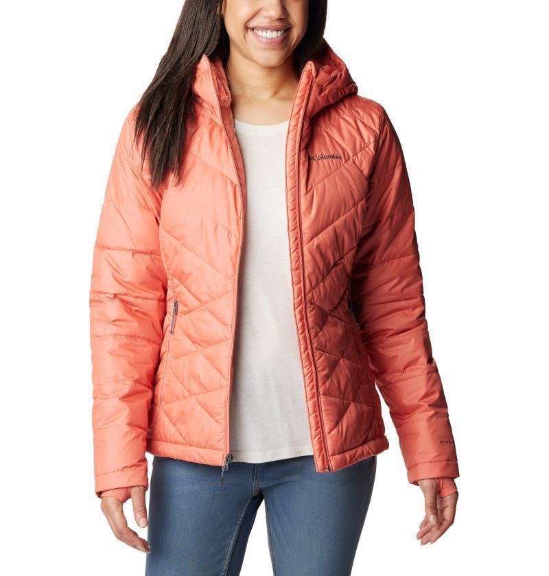 Heavenly Hooded Jacket - Womens - Faded Peach 4