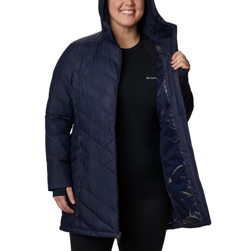 Heavenly Long Hooded Jacket - Plus - Womens - Dark Nocturnal 4